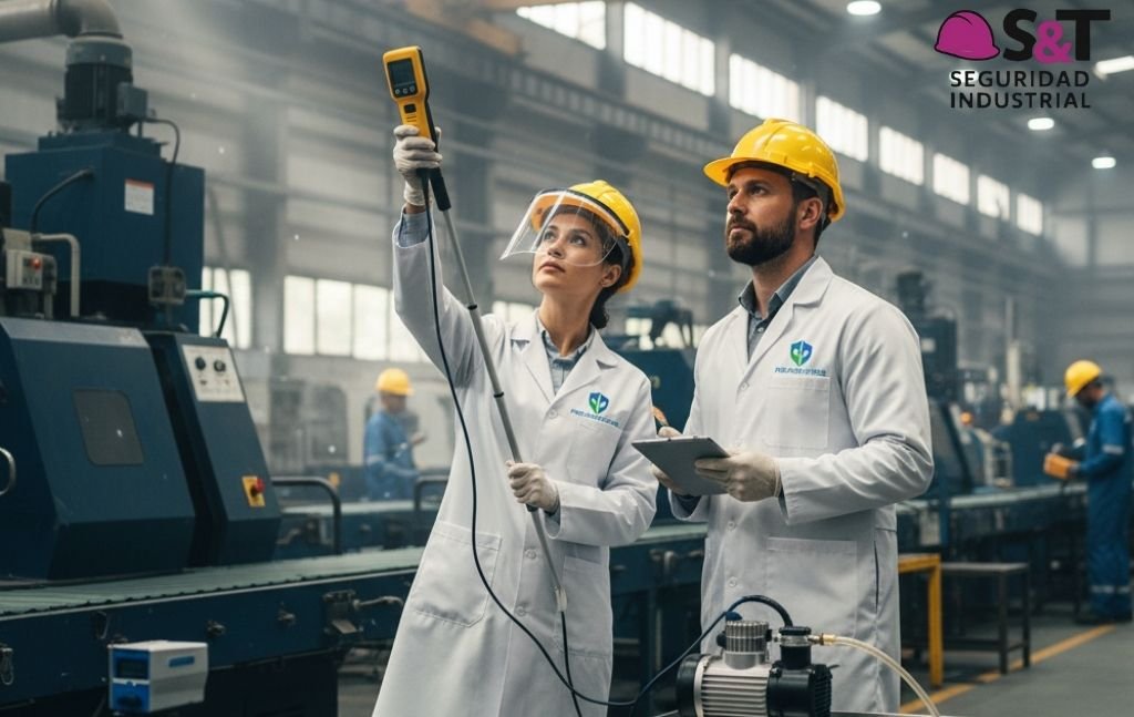 imagen de Medición de contaminantes Consultora de seguridad e higiene industrial en Zapala Neuquen